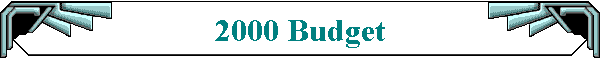 2000 Budget